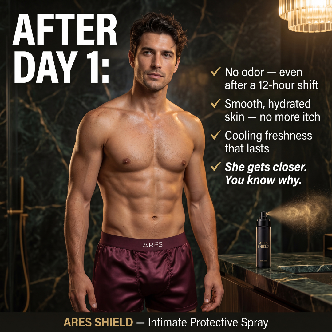 Ares Shield - Intimate Protective Spray for Men