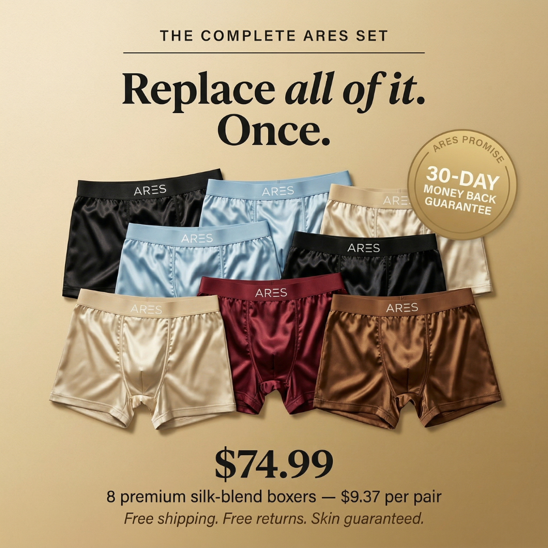 Premium Silk Boxer | All-Day Comfort