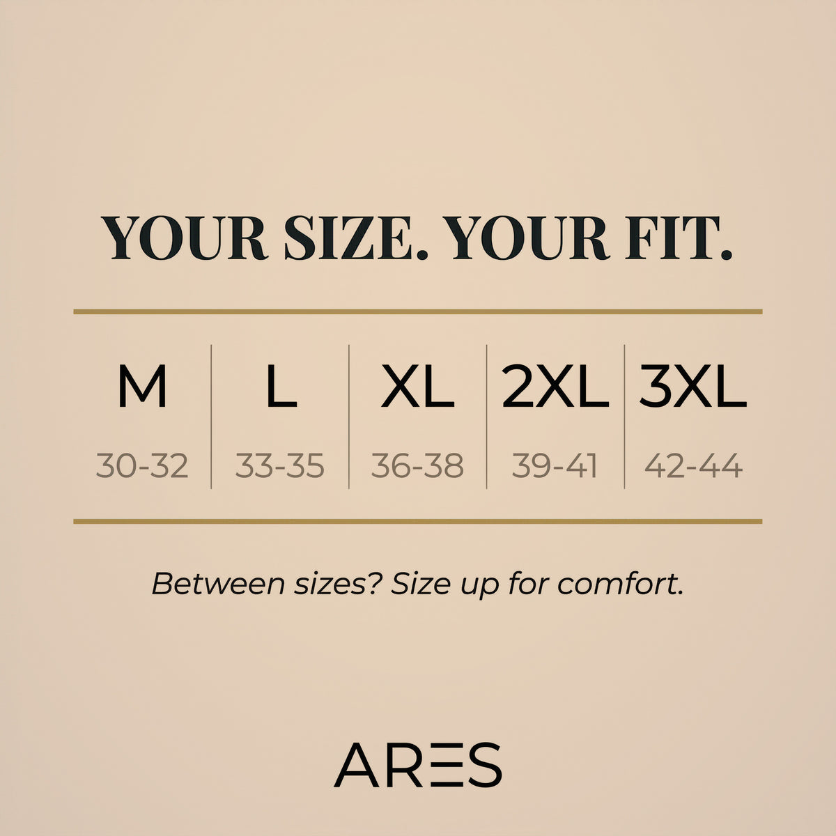 ARES-silkkibokserit | Koko päivän mukavuus