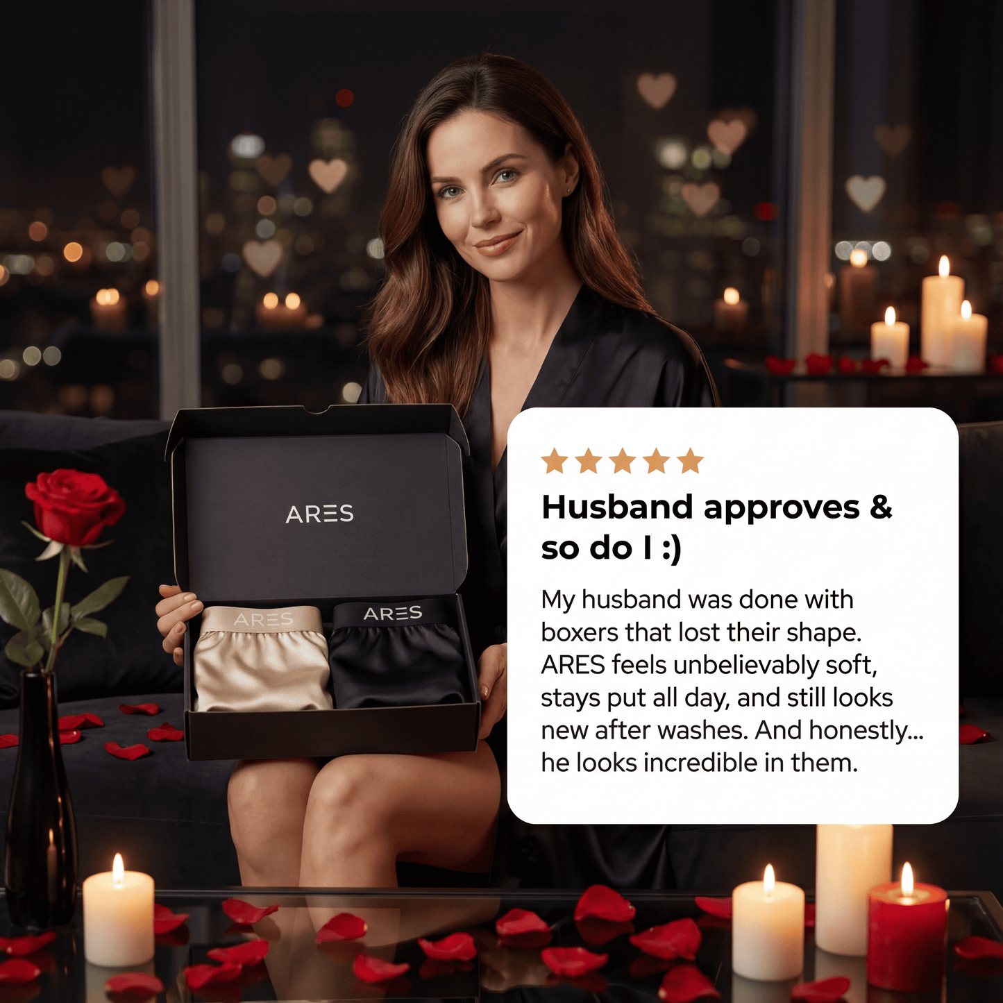 Ensiluokkainen silkkibokseri | Koko päivän mukavuus