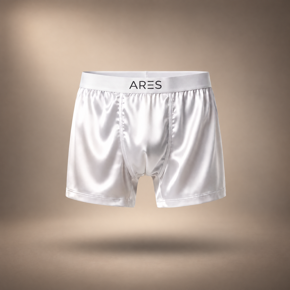Ares-silkkibokserit | Koko päivän mukavuus (Valkoinen versio)